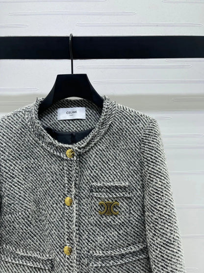 CELINE 25S TWEED JACKET 0033