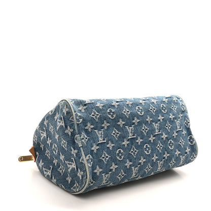 Monogram Denim Neo Speedy Blue