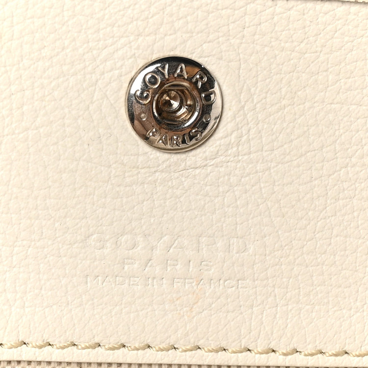 Goyardine Saint Louis PM White
