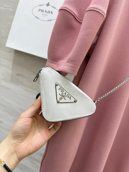 Prada 25 Triangle Logo Casual Dress Pink Cotton