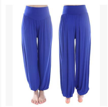 Yoga Pants Modal Bloomers Women'S Sports Pants Fitness Body Clothing Loose