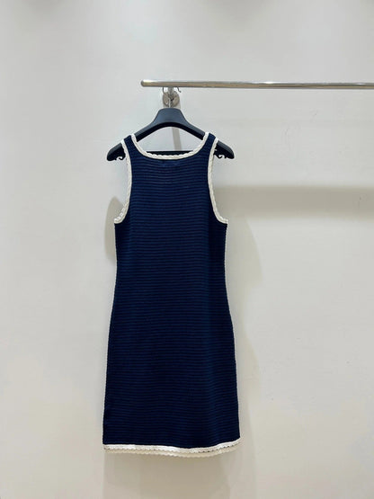 CELINE 25S LACE SPAGHETTI STRAP DRESS 0054