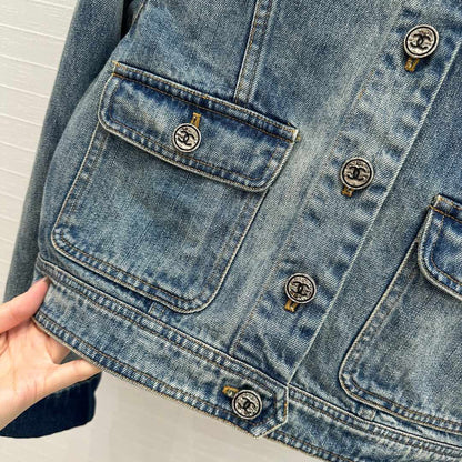 CC Denim Jacket Blue Cotton