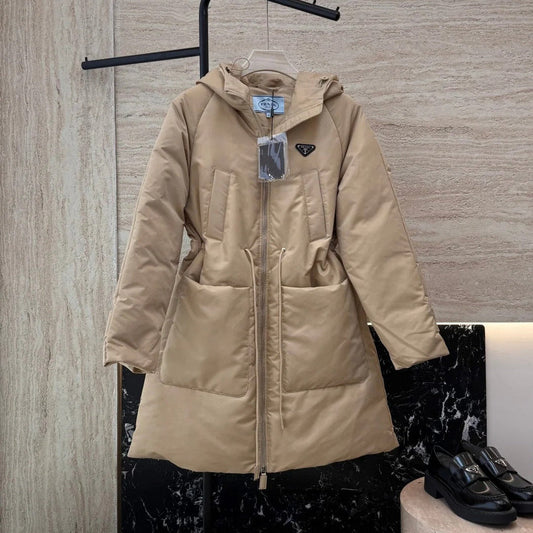 PRADA 25S LONG PUFFER JACKET 539