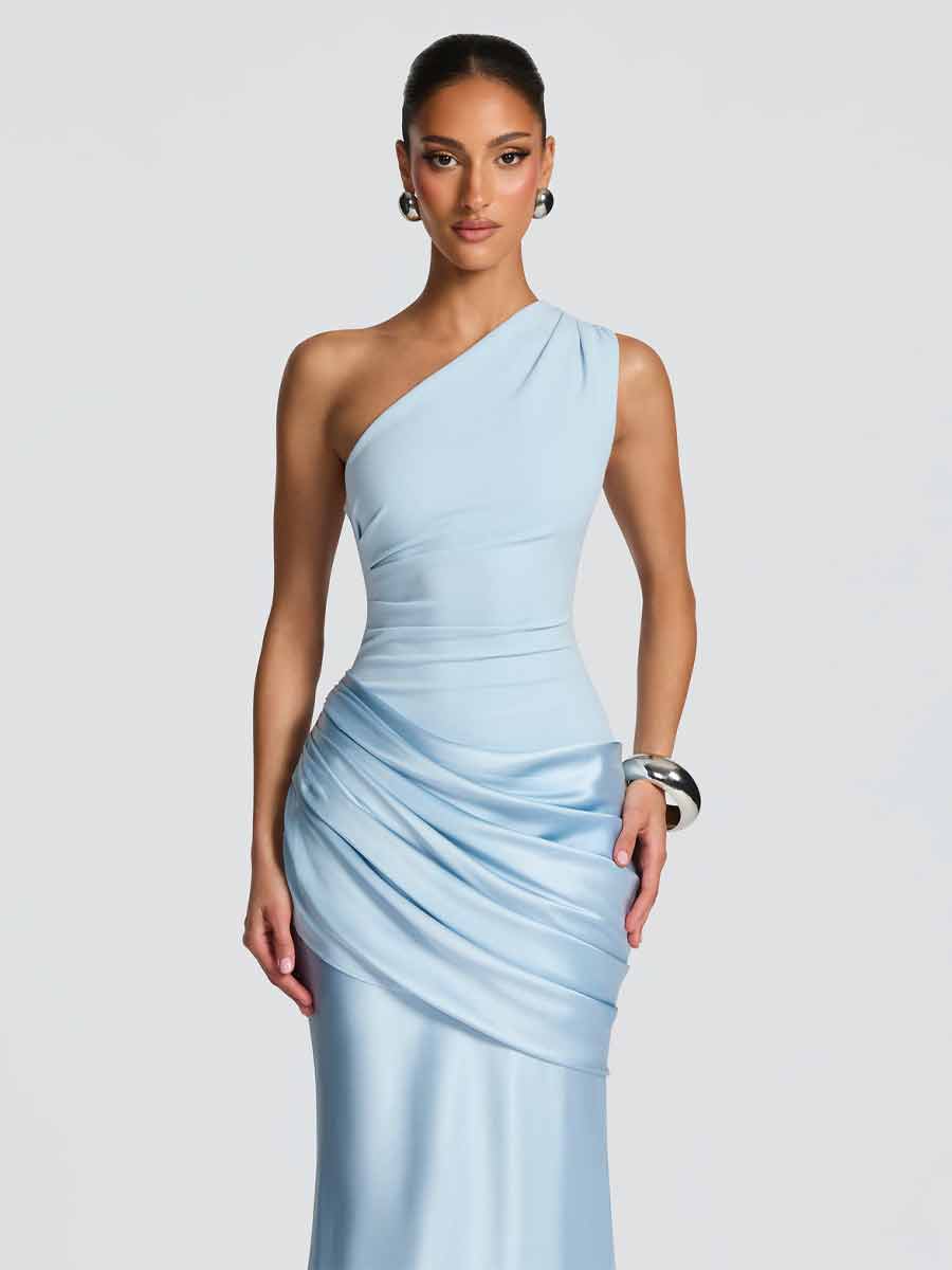 Xanthe One-Shoulder Maxi Dress