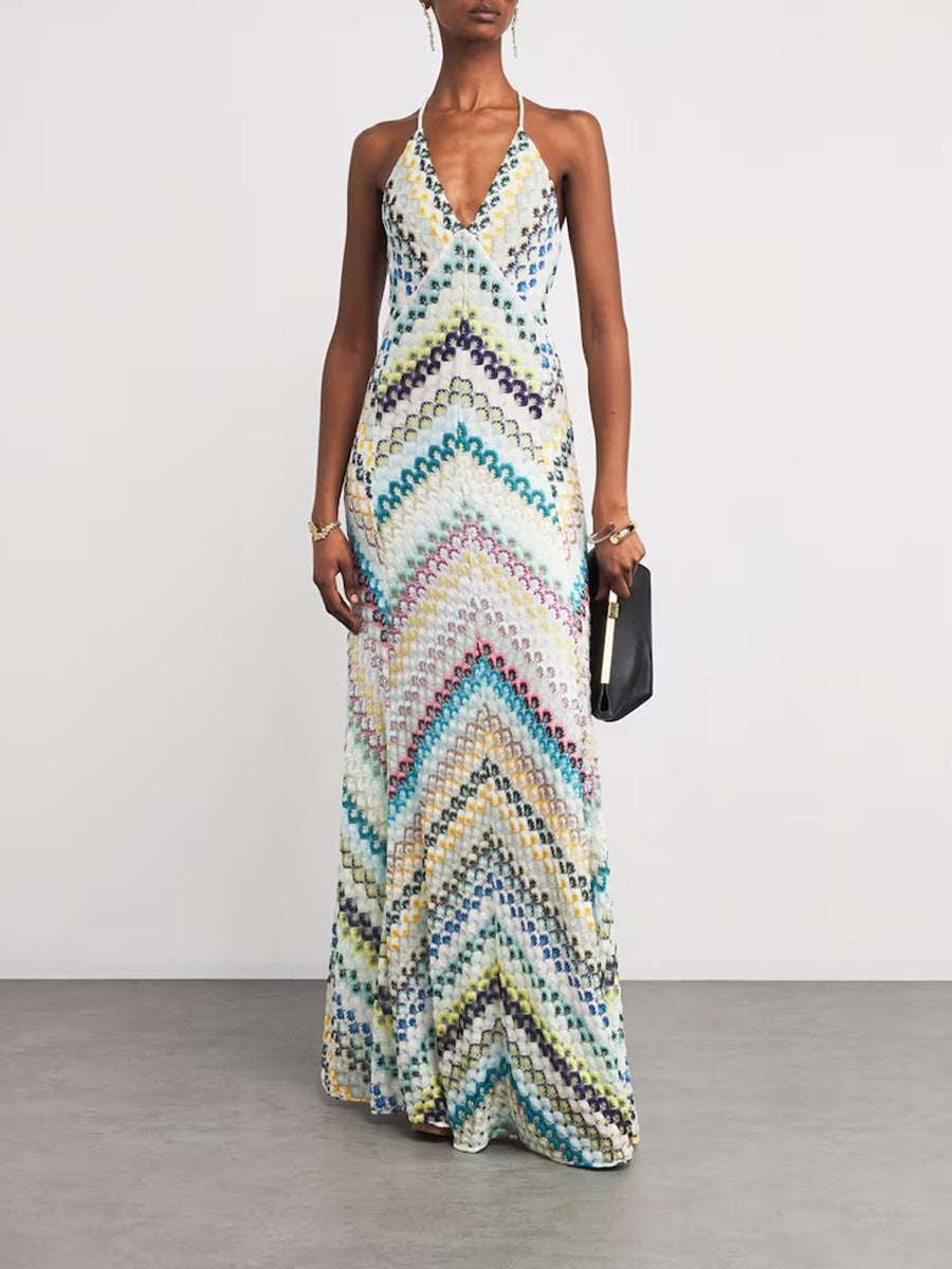 Georgia Bohemian-style Bodycon Maxi dress