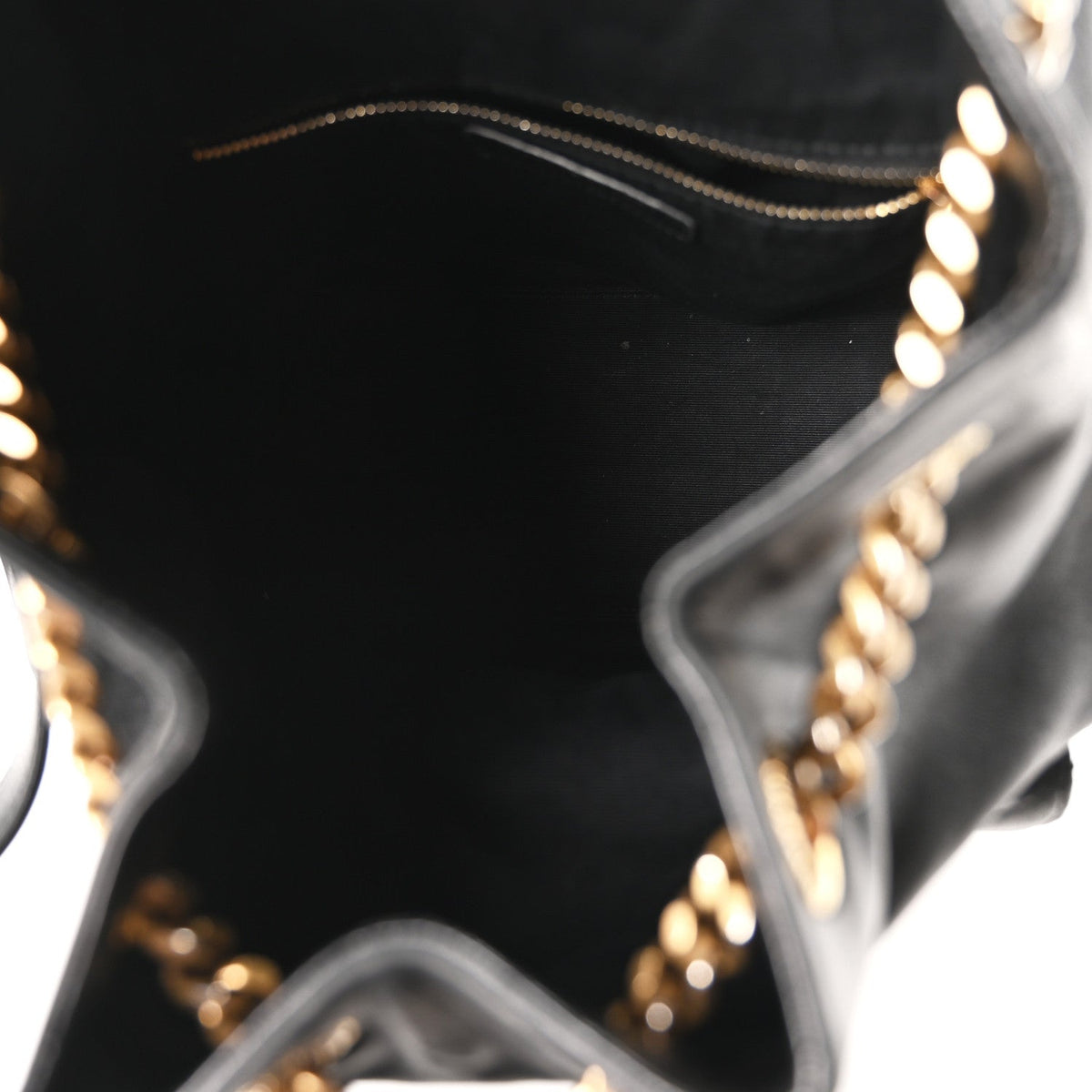 Lambskin Matelasse Monogram Joe Backpack Black