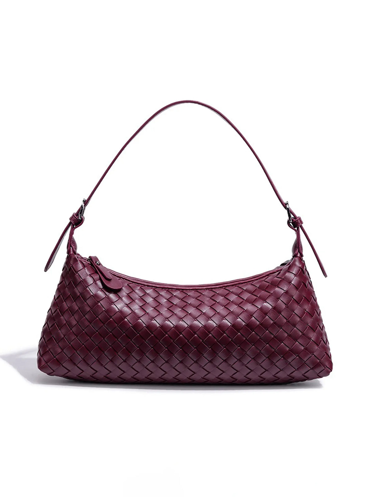 Acacia Braided Curve Shoulder Bag