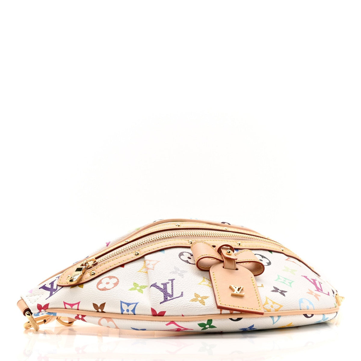 LV X TM Monogram Multicolor High Rise Bumbag White