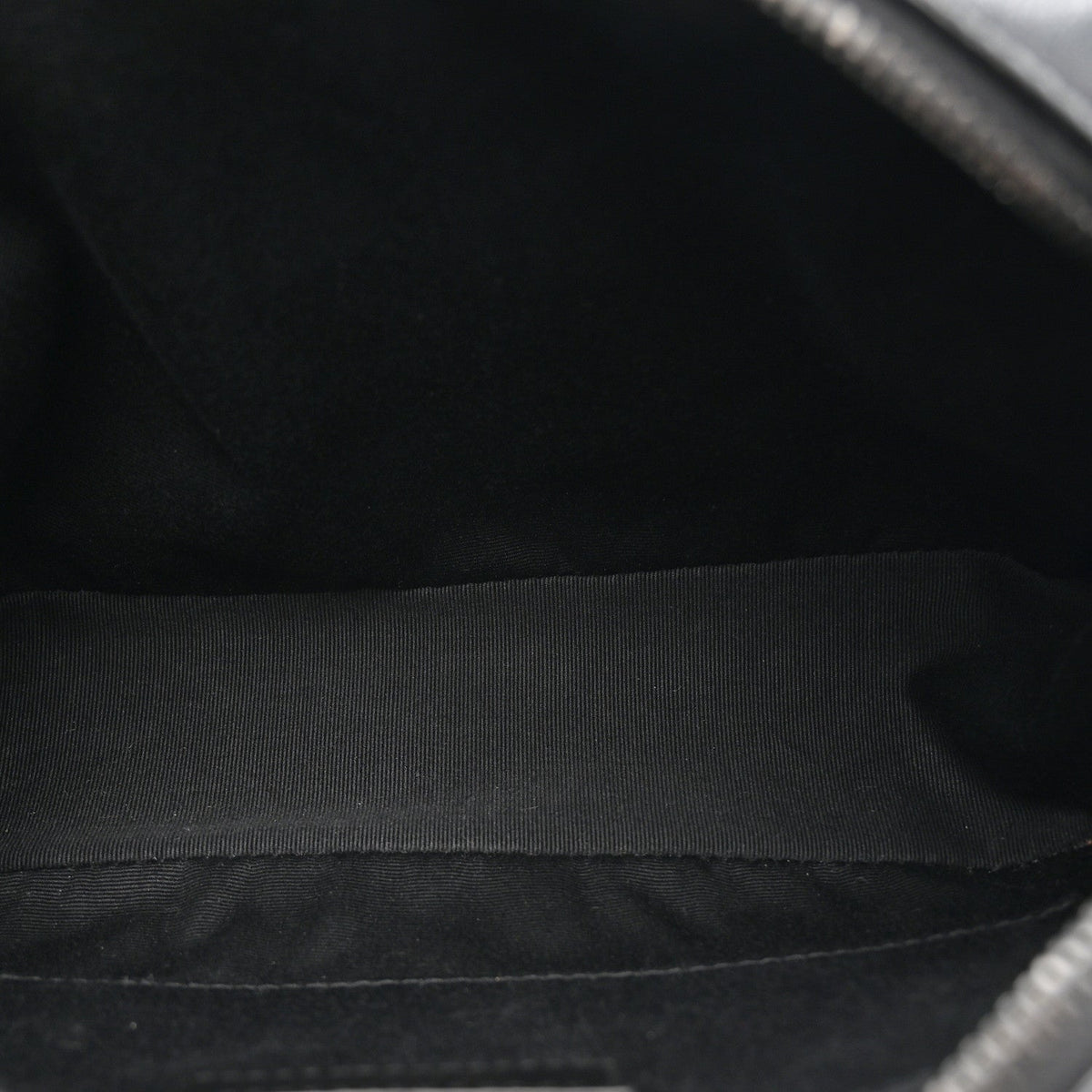 Calfskin Matelasse Monogram Monochrome Lou Camera Bag Black