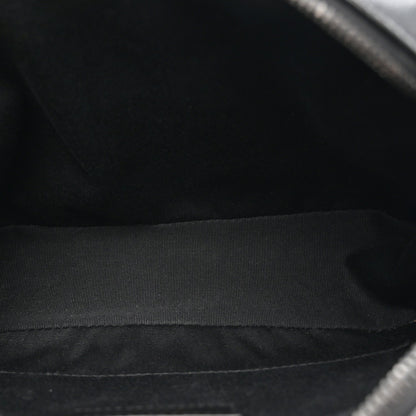 Calfskin Matelasse Monogram Monochrome Lou Camera Bag Black