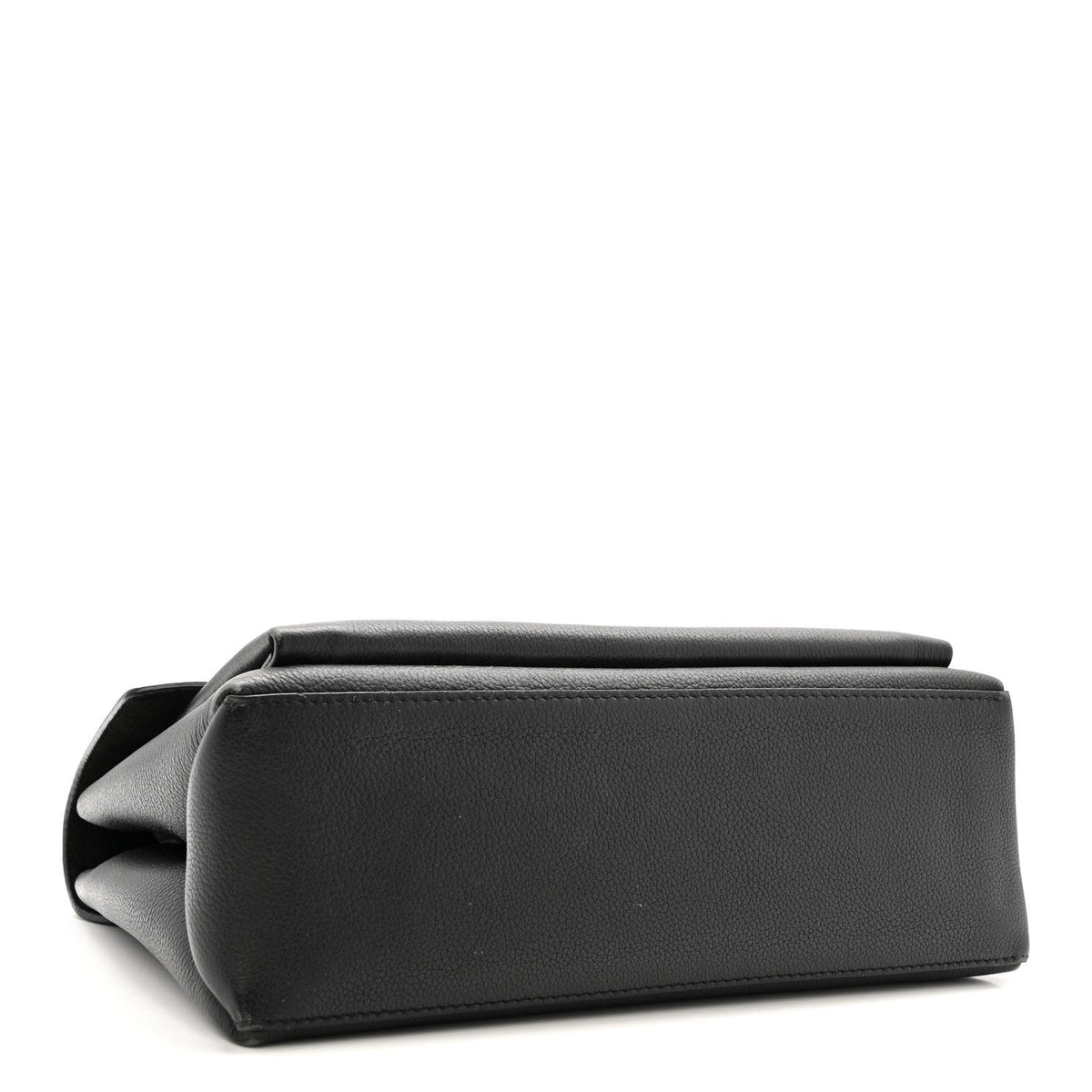 Soft Calfskin My Lockme Top Handle Black