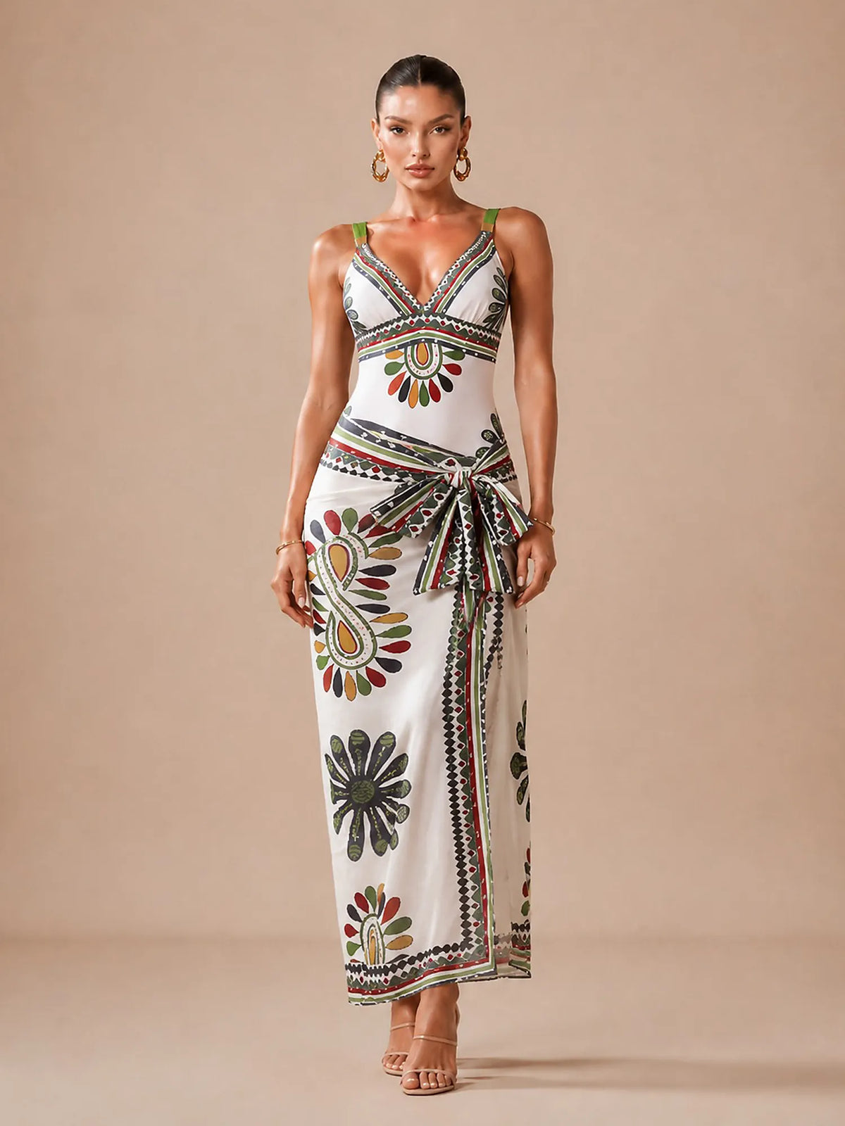 Zoey Printed Swimsuit Set