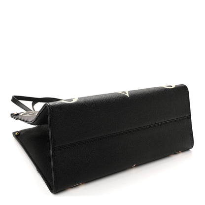 Empreinte Monogram Giant Onthego MM Black Beige