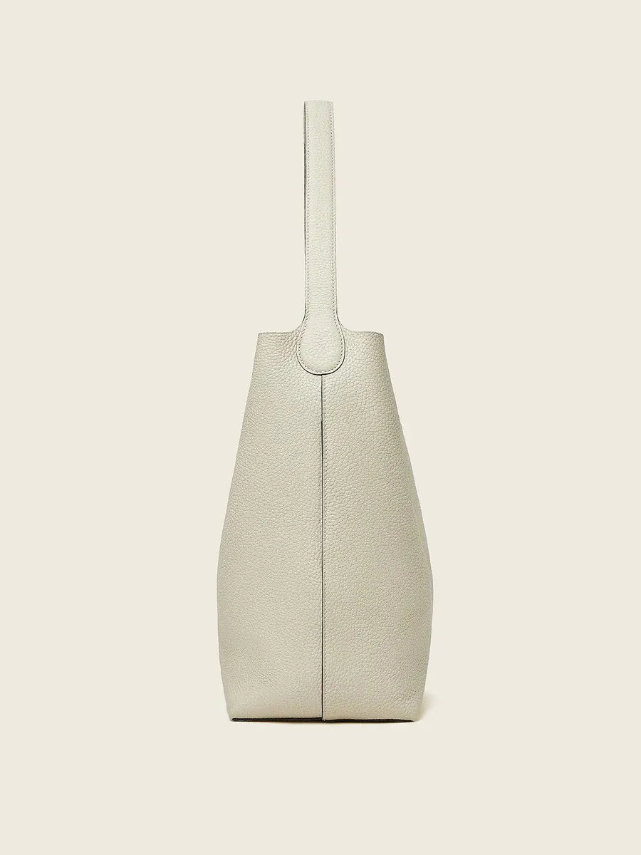 Emilia Medium Binah Bucket Bag in Leather