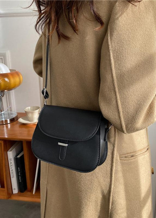 One Shoulder Bag Faux Leather Minimalist Style