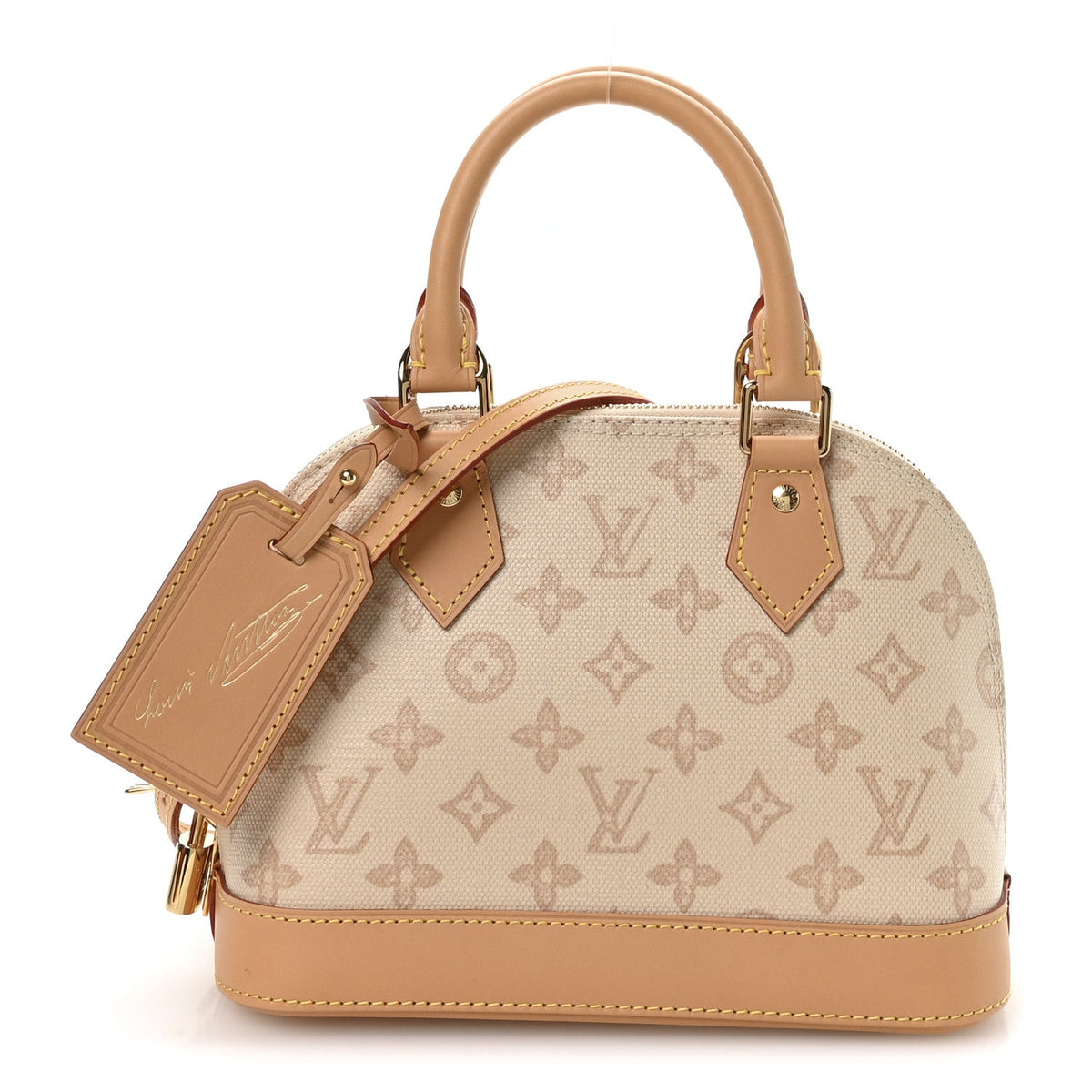 Monogram Origine Lin Alma BB