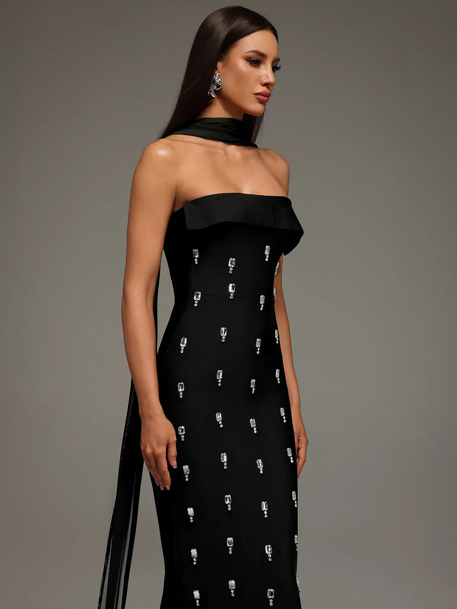 Giselle Maxi Dress In Black