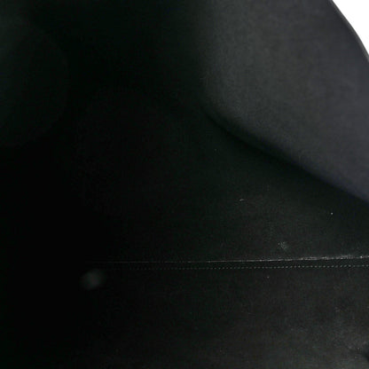 Calfskin Large Shopping Tote Black