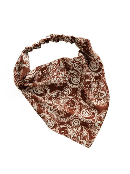 Haila - Boho Style Paisley Triangle Elastic Headband