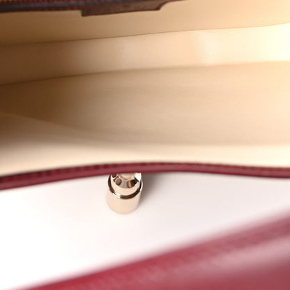 Ancora Calfskin Medium Jackie Shoulder Bag Rosso