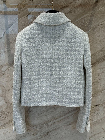CHANEL 25S TWEED COAT 320