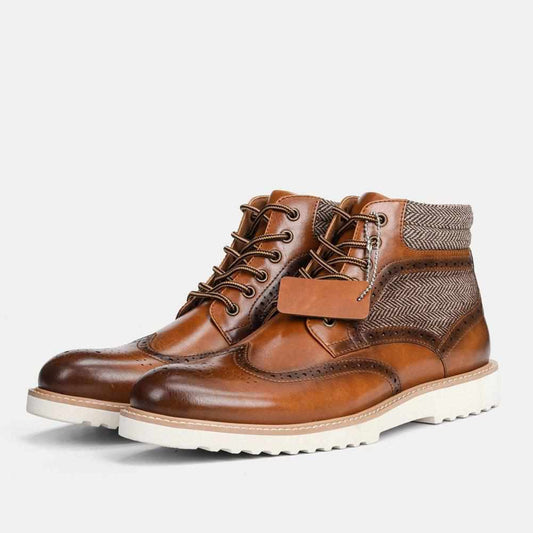 Saint Morris Brogue Ankle Boot