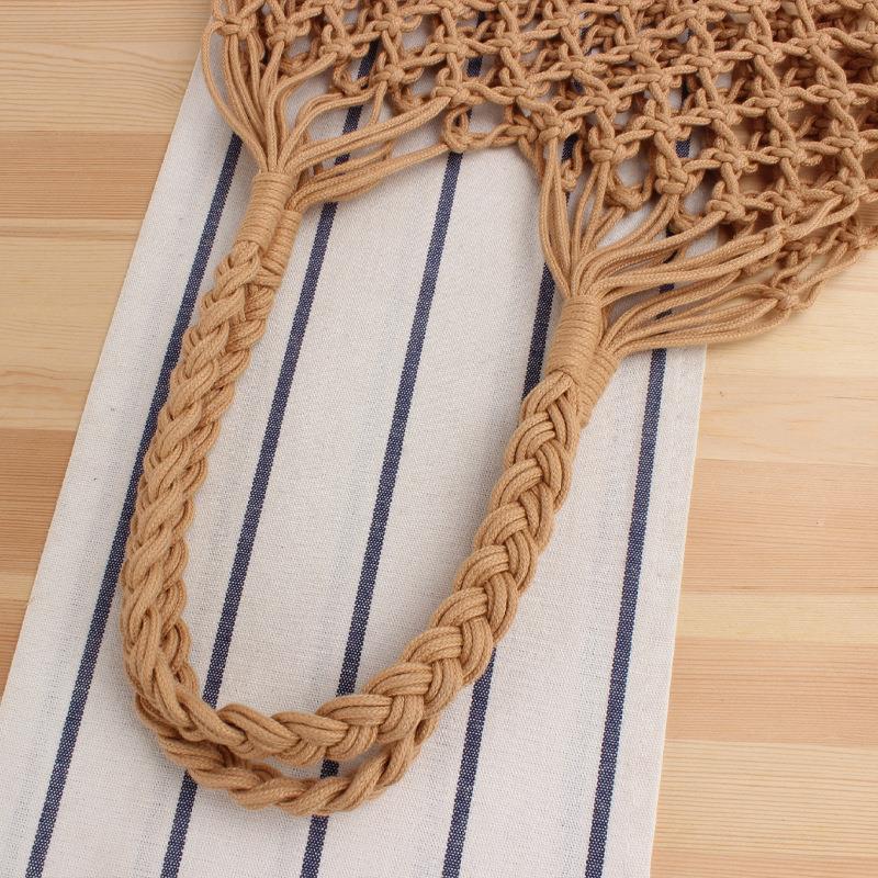 Crochet Market Bag Hollow Mesh Woven Bag