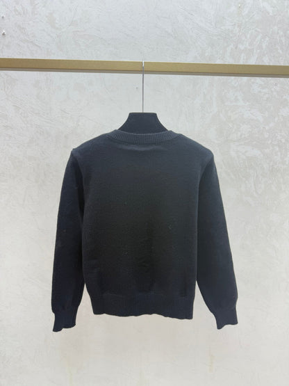 Dior 2025 Cat Print Jacket Black and Gray Wool