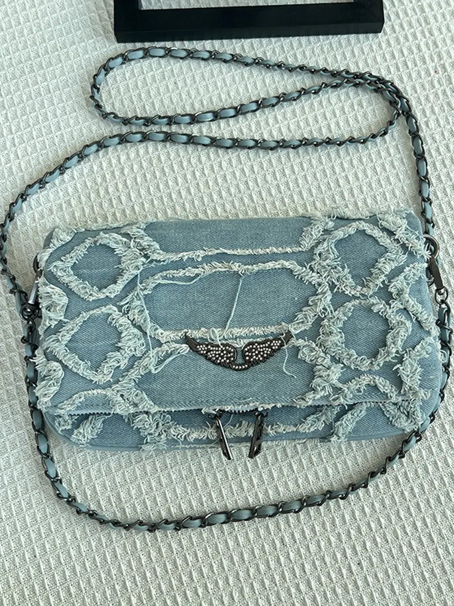 Evelyn Minimalist Denim Bag