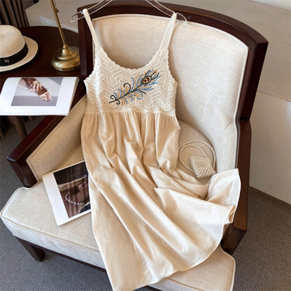Crosa - Bohemian Crochet Feather Sundress