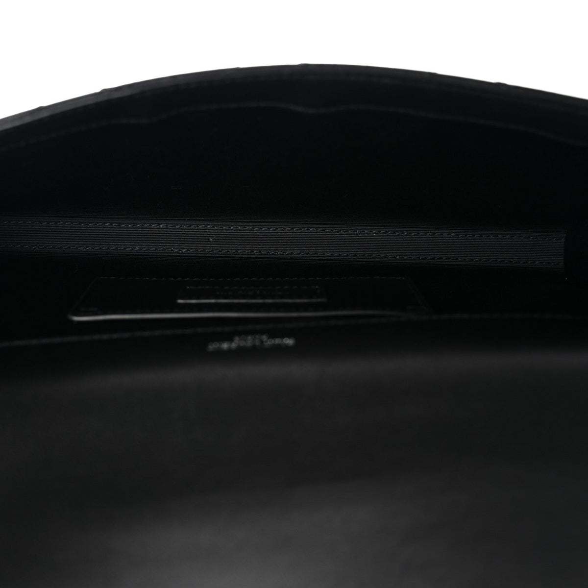 Lambskin Quilted Kate Clutch Black