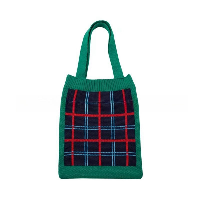 Crochet Tote Bag Soft Waxy Knit Bag