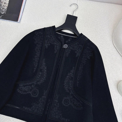 HERMES 25S SHORT CASHMERE COAT 193
