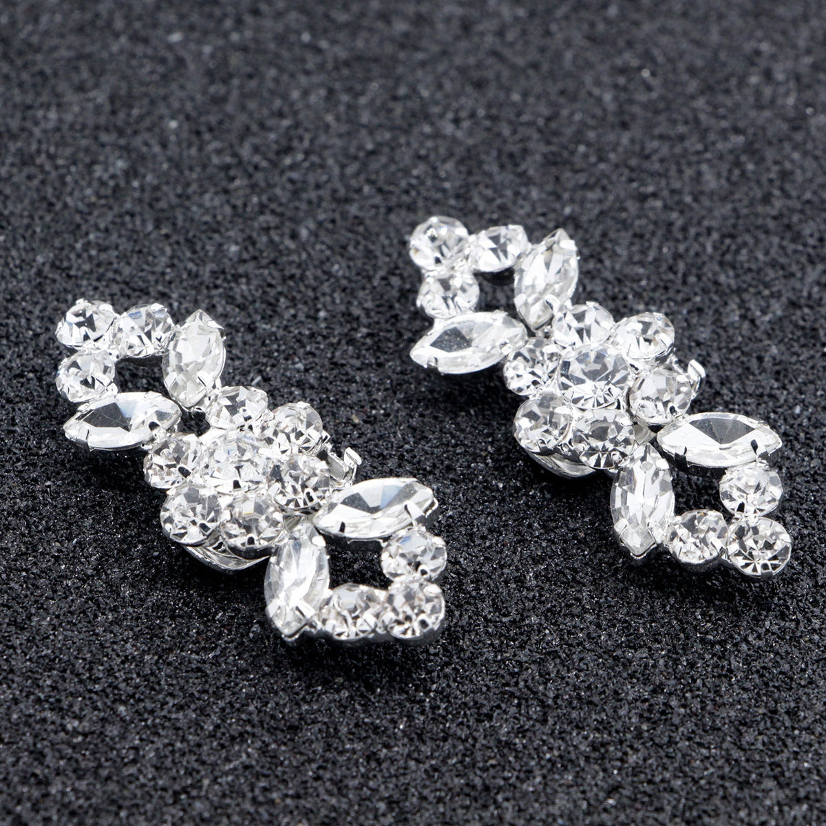 Fashion Rhinestone Shoe Clips Decorative Shoe Charms