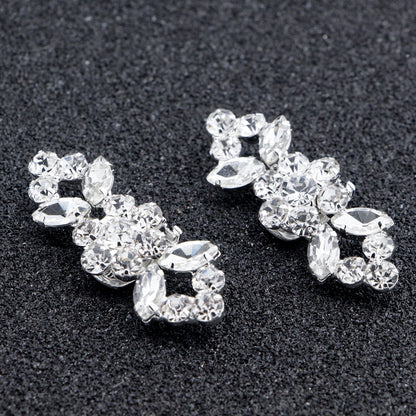 Fashion Rhinestone Shoe Clips Decorative Shoe Charms