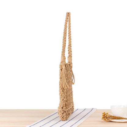 Crochet Market Bag Mesh Woven Bag