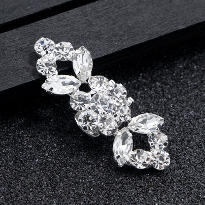 Fashion Rhinestone Shoe Clips Decorative Shoe Charms