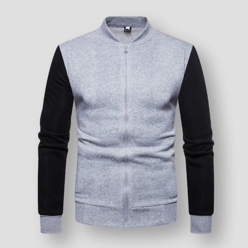 Sky Madrid Wales Patchwork Cardigan