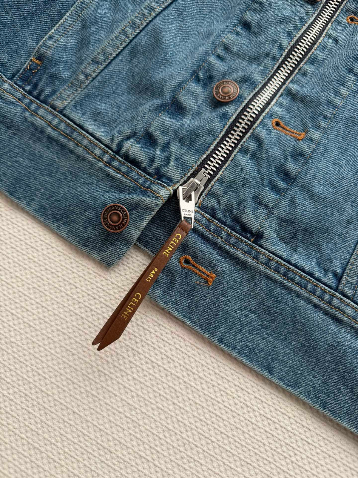 Celine 26SS Blue Denim Jacket 882445
