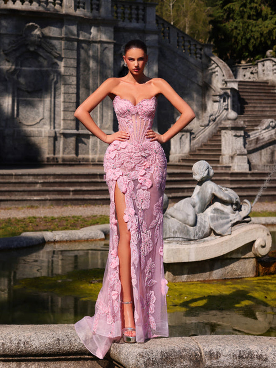 Audrey Maxi Dress In Pink