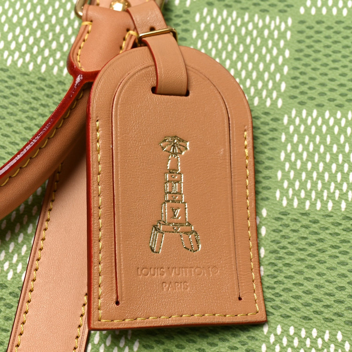 Damier Golf Keepall Bandouliere 50 Green