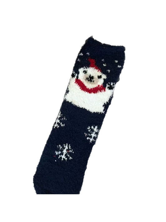 Rufia - Christmas Fuzzy Warm Coral Fleece Socks