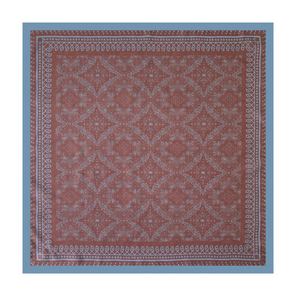 Scarvii - 27.5" Boho Paisley Print Scarf - Vintage &amp; Light