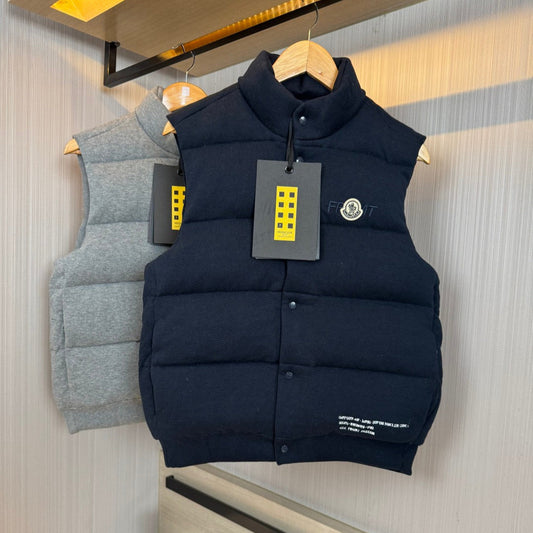 Moncler 25 Vest Wool Mix Polyester 285698