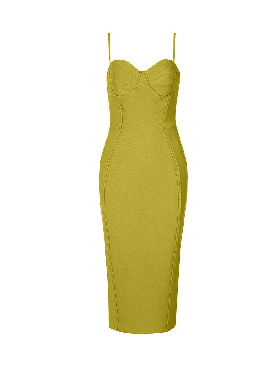 Zaria Bandage Midi Dress