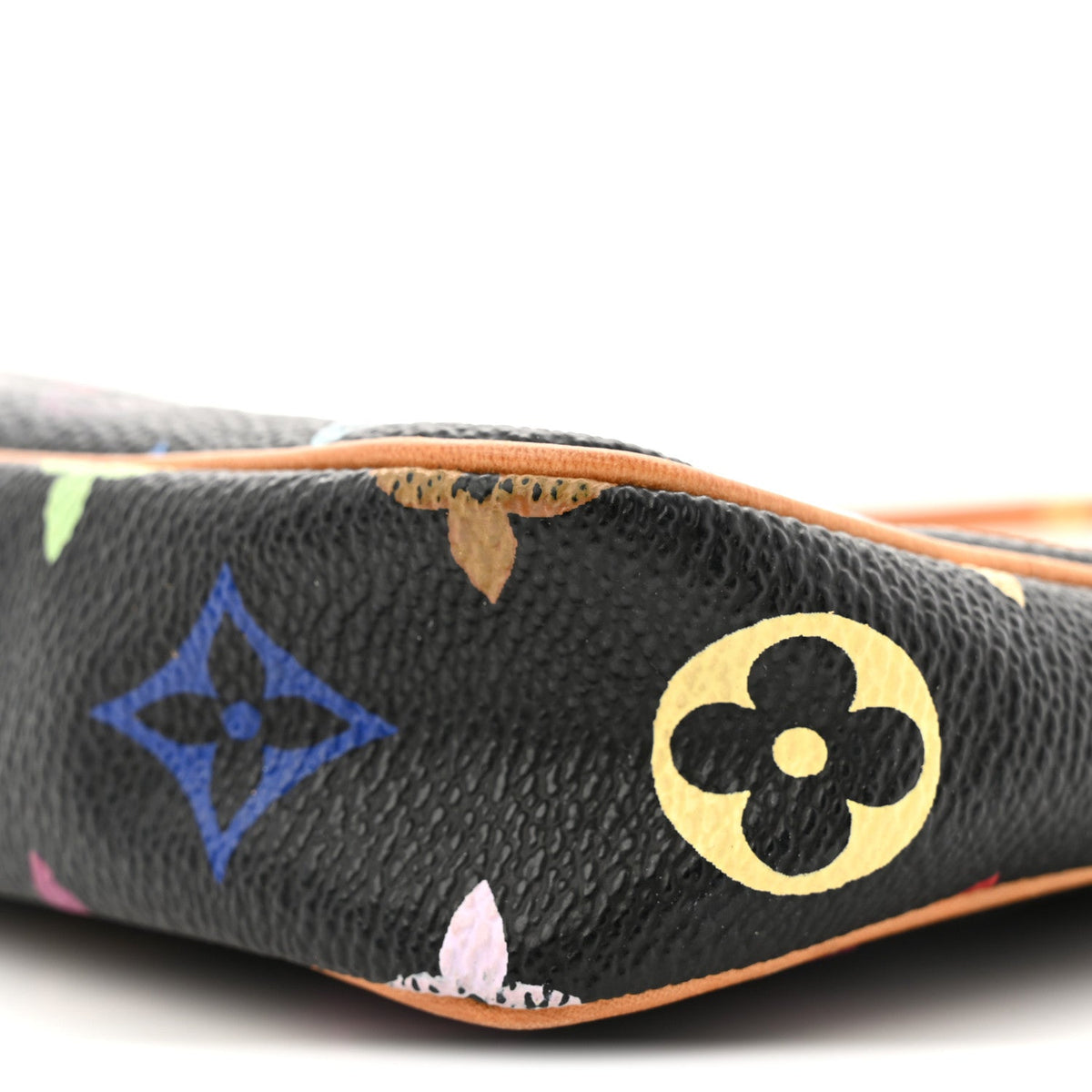 Monogram Multicolor Pochette Accessories Black