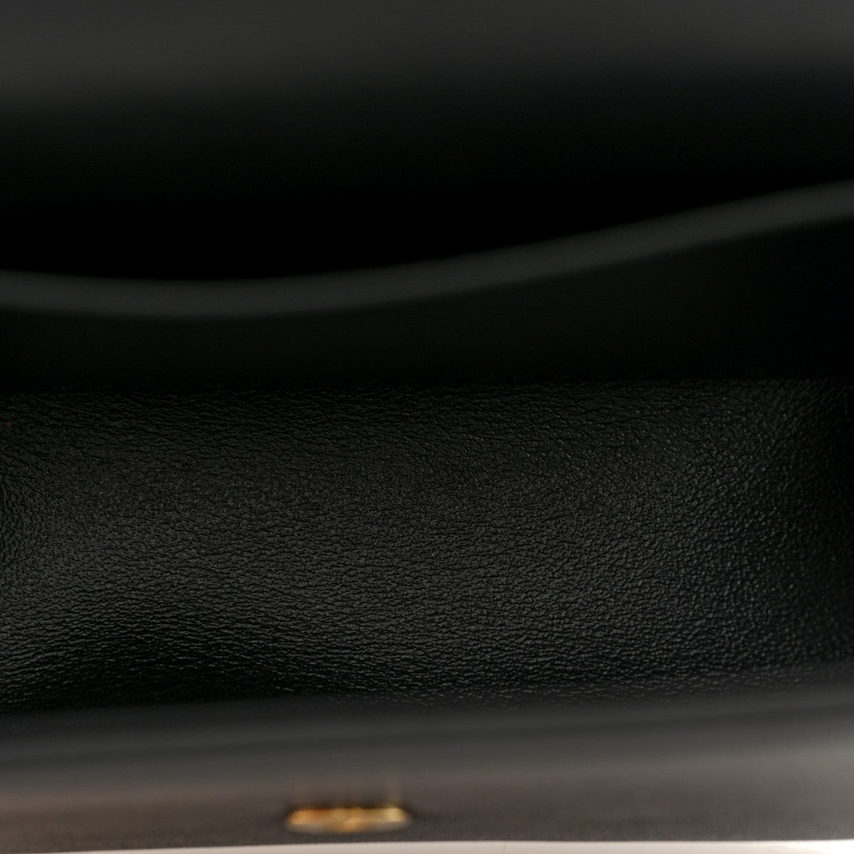 Shiny Calfskin Mini Triomphe Black