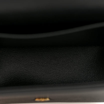 Shiny Calfskin Mini Triomphe Black