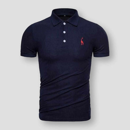 Sky Madrid Cotton Polo Shirt